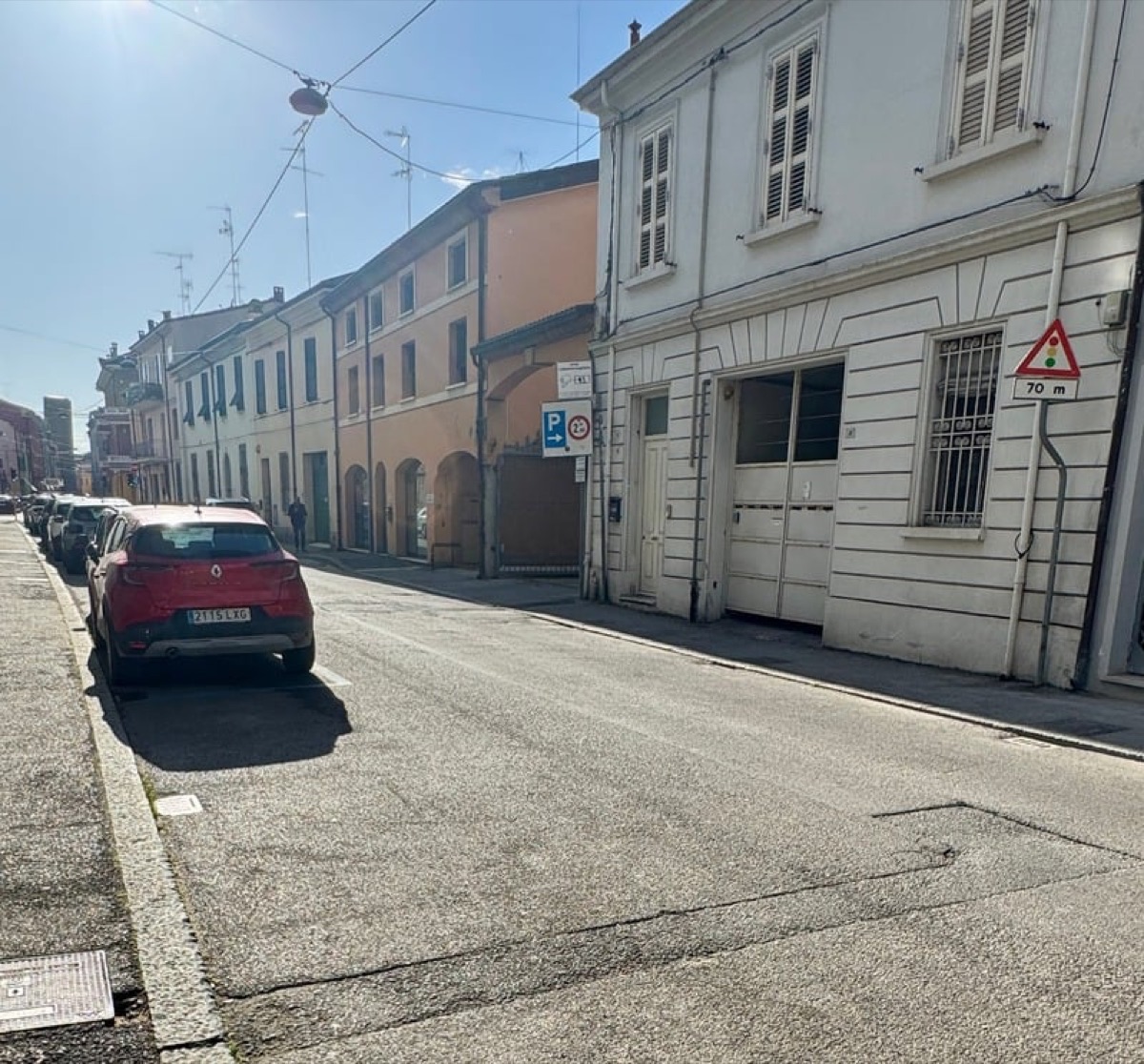 The street — Via Beatrice Alighieri, Ravenna